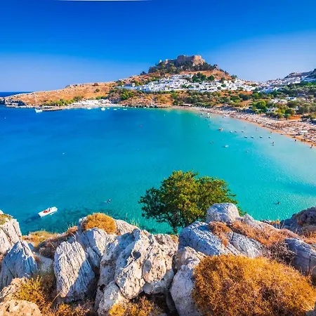 Amara With Private Pool And Hot Tub Villa Lindos (Rhodes)