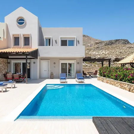 Villa Amara With Private Pool And Hot Tub Líndos